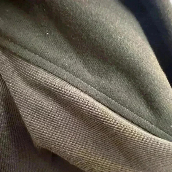 Olive Green Plus Size XXL Double-Breasted Button Up Blazer - Picture 7 of 11